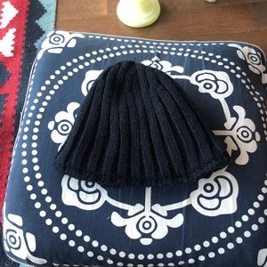 Heat holders black fleece-lined beanie